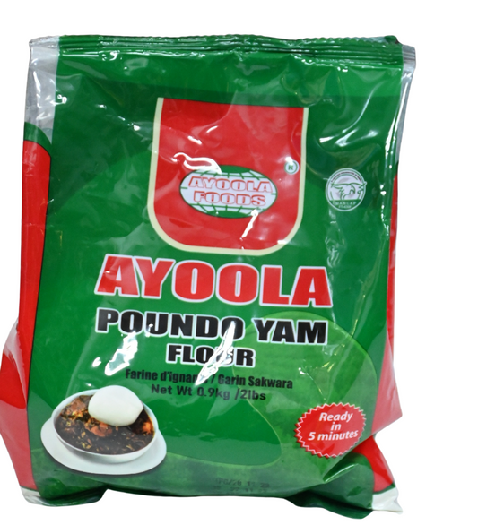 Ayoola Poundo Yam Flour 2lbs